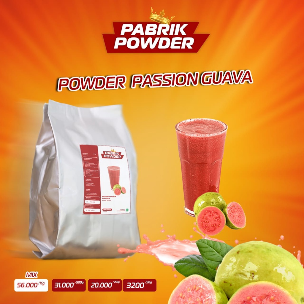 Powder Passion Guava - Mix 1 Kg