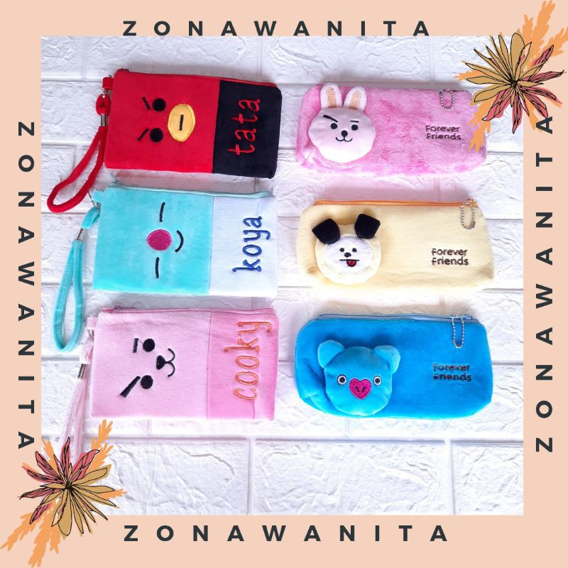 

Dompet Pensil / Kotak Pensil BTS /BT21 /Dompet Panjang Bangtan Kpop