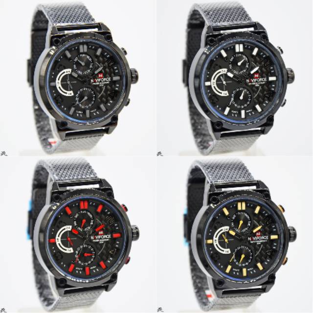 Jam Tangan Pria Original Naviforce NF-9068