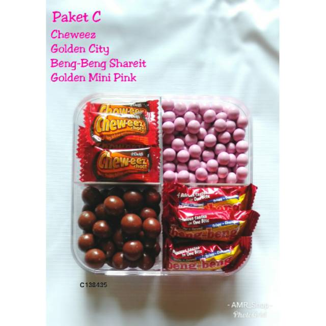 

Coklat Tray Sekat 4 Paket C