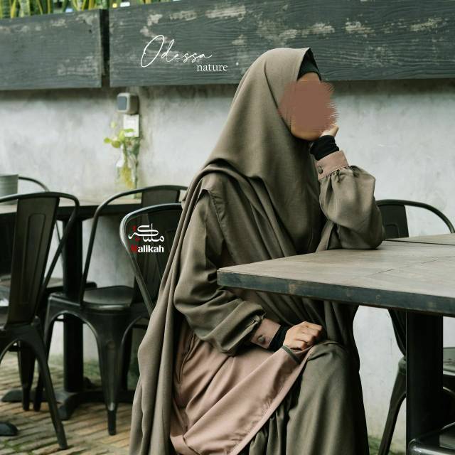 GAMIS SET ODESSA | HIJAB SYARI POLOS MALIKAH