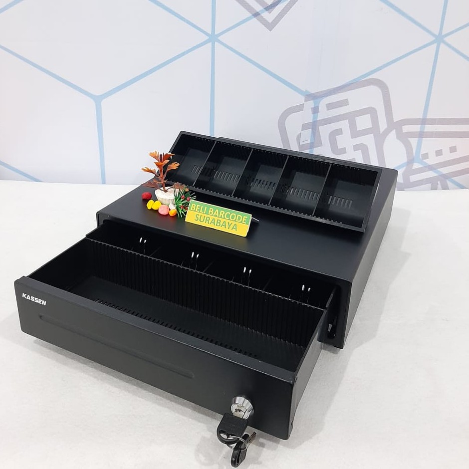 PROMO CASH DRAWER / LACI UANG KASIR KASSEN K 330 - K330 BLACK