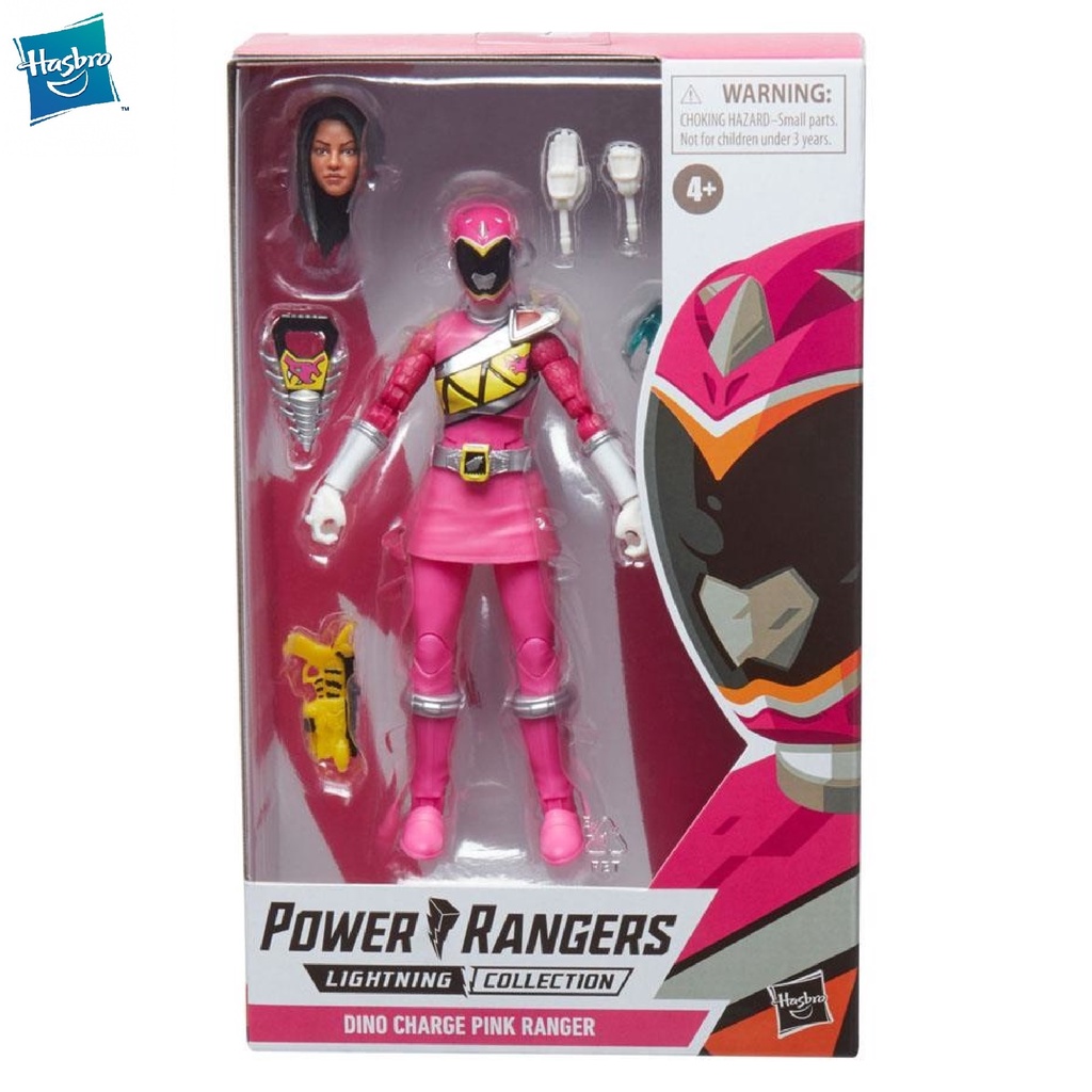 POWER RANGERS Lightning Collection Dino Charge Pink Ranger Premium Figure