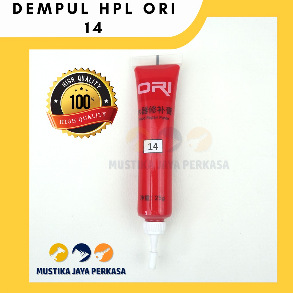 Dempul Tusir Pewarna HPL ORI Pasta Pinggiran Putty