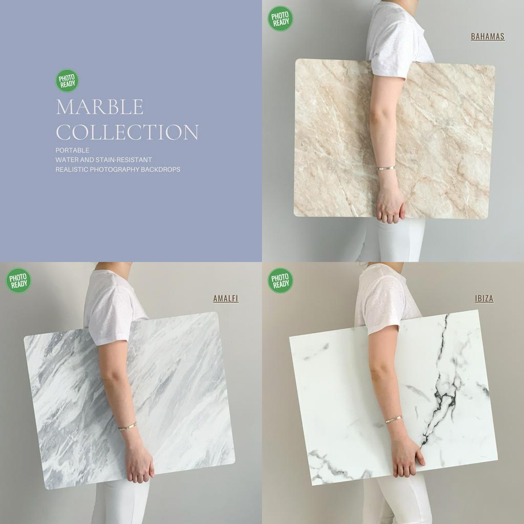 MARBLE COLLECTION - ALAS FOTO BOARD PHOTOREADY A2 A2+ ALAS FOTO MAKANAN BACKGROUND FOTO PROPS BACKDROP TAHAN AIR FOTO MINUMAN FOTO BACKDROP TATAKAN MAKANAN FOTO PROPS FOTO MINUMAN