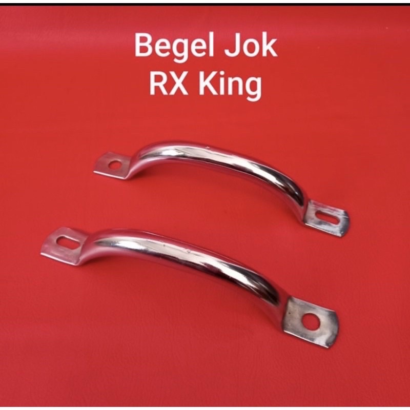 Begel behel chrome rxking universal set sepasang kiri kanan TERMURAH