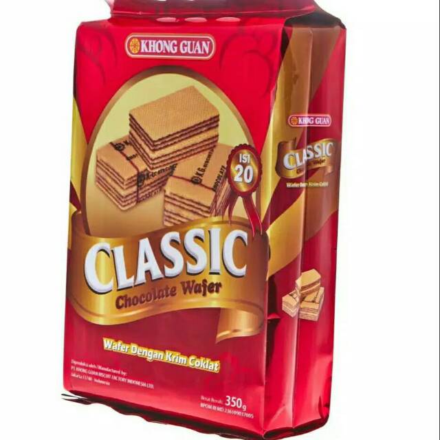 

Khong Guan Classic | Chocolate Wafer 350 gr