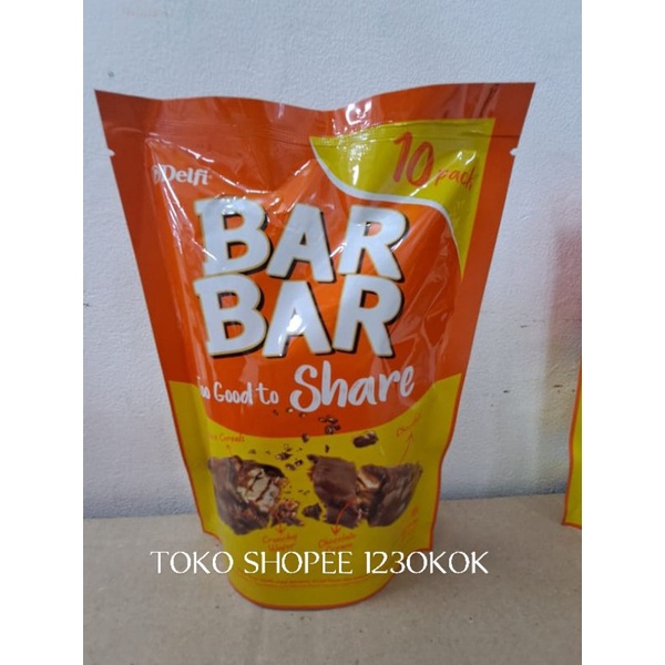 

DELFI COKELAT BAR BAR SHARE 10PCS X 8 GR POUCH