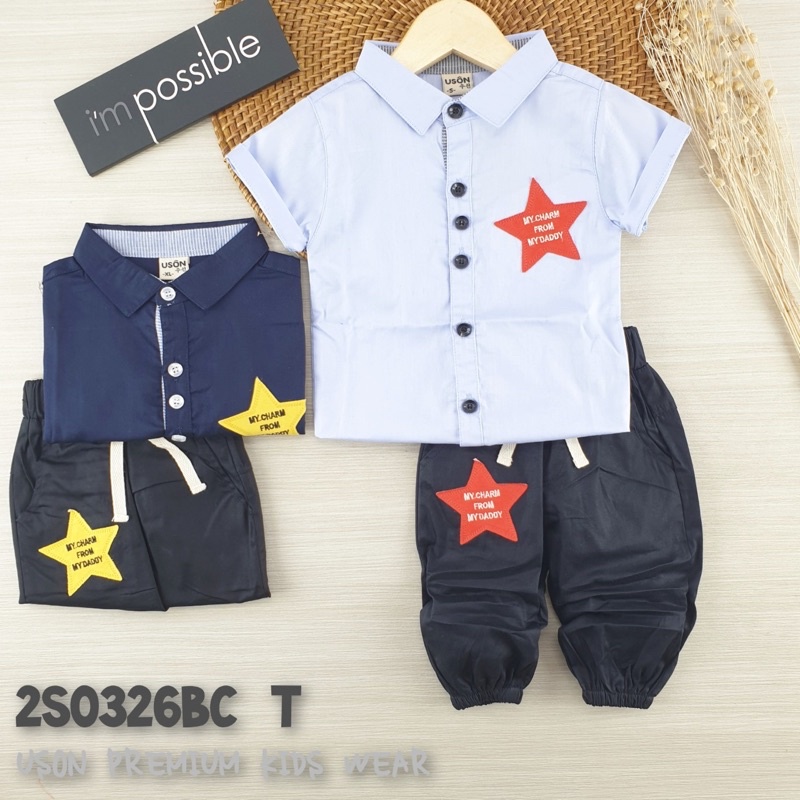 uson setelan kemeja kaos shirt tshirt merek uson