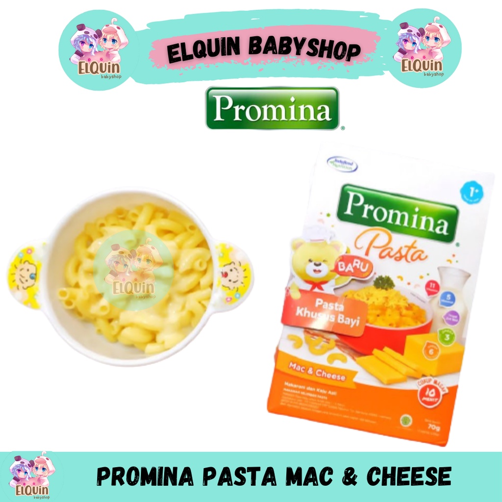 Promina Pasta Mac n Cheese mpasi / pasta keju bayi / ladang lima / pasta keju / promina puff