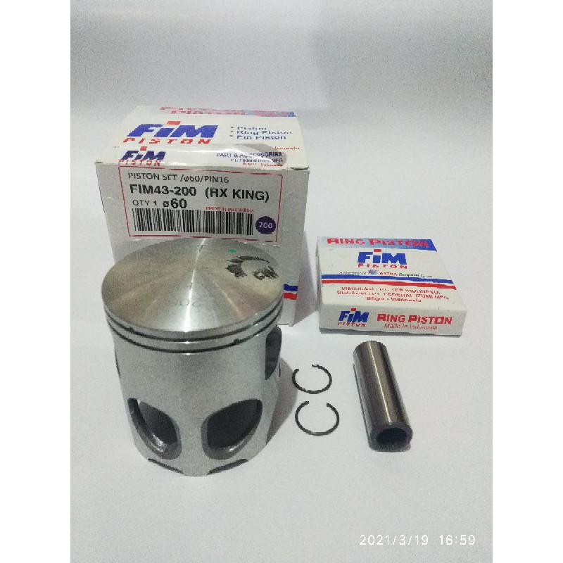 PISTON FIM 43 RXKING SEHER FIM IZUMI RXKING RXS NOT DAYTONA TKRJ BRT FORGED FJN KAWAHARA