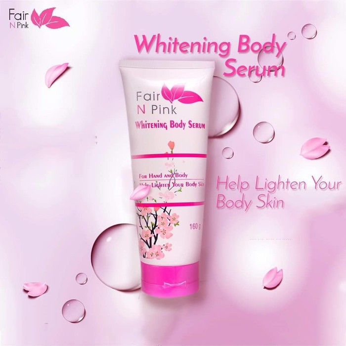 ✨ AKU MURAH ✨Fair n Pink Whitening Body Serum 160ML / Original 100% / BPOM Asli