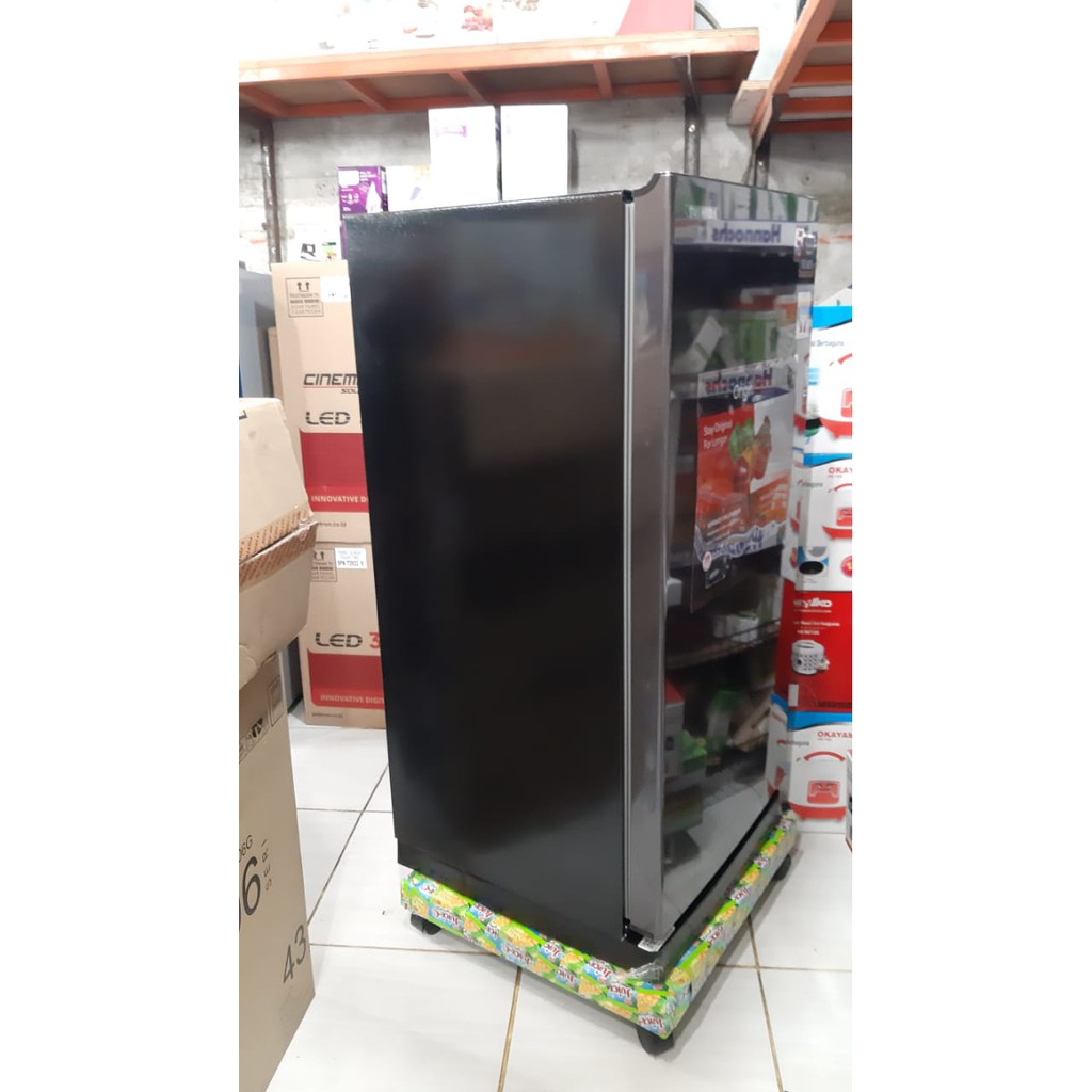 Kulkas 1 Pintu Toshiba GR-RD235CC Kapasitas Jumbo 190 L Tinggi 128 CM Low Watt