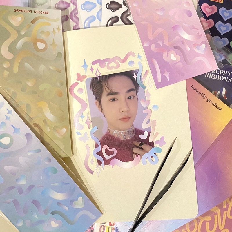 

GRADIENT CONFETTI STICKER ☆ by RATTLED STUDIO - DECO STICKER - STIKER KPOP PHOTOCARD DECORATION / JOURNALING / JURNAL