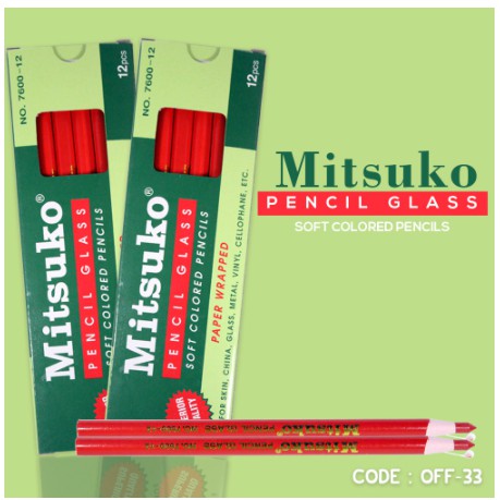 

MITSUKO PENCIL GLASS DERMATOGRAPH EMPUK HARGA 1 PCS PENSIL KAIN PUTIH SUPERIOR QUALITY