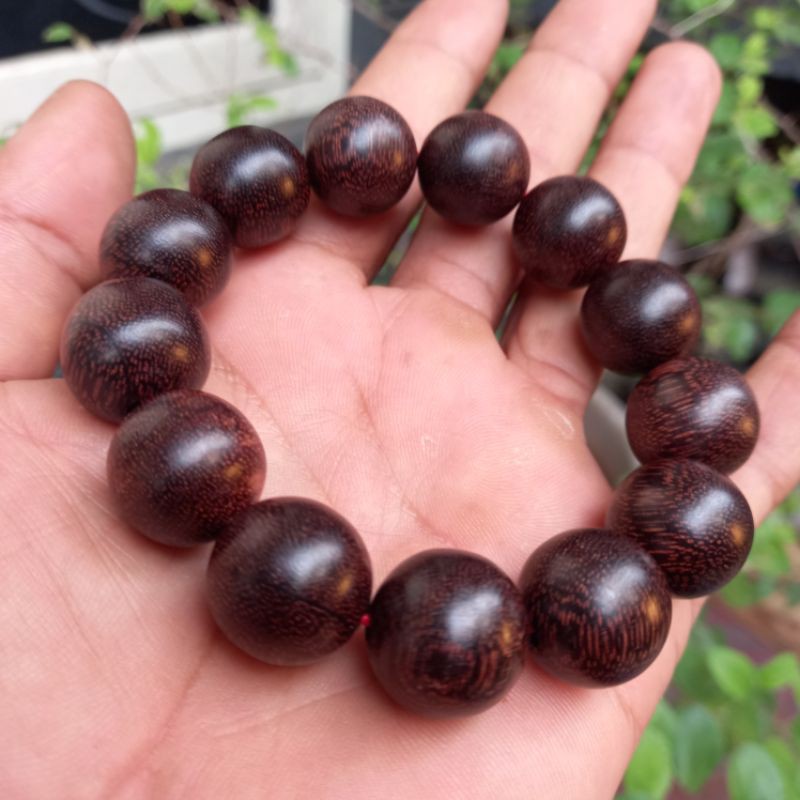 Gelang kayu galih asem 17mm gelang galih asem super gelang galih asem jumbo