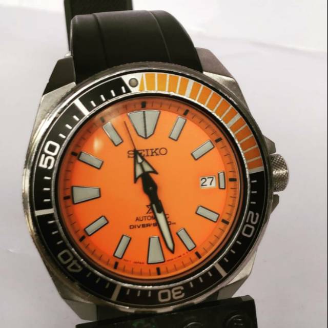 SEIKO SAMURAI ORANGE SRPB097