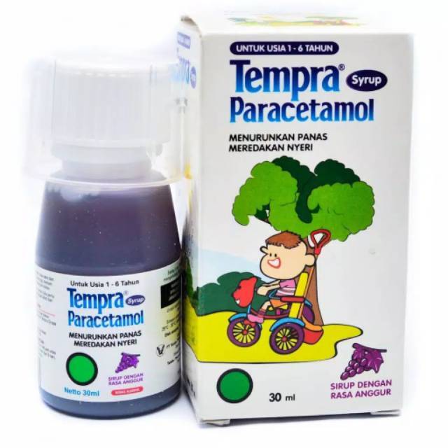 Tempra 30 ml Syrup Turun Panas ORIGINAL-BPOM