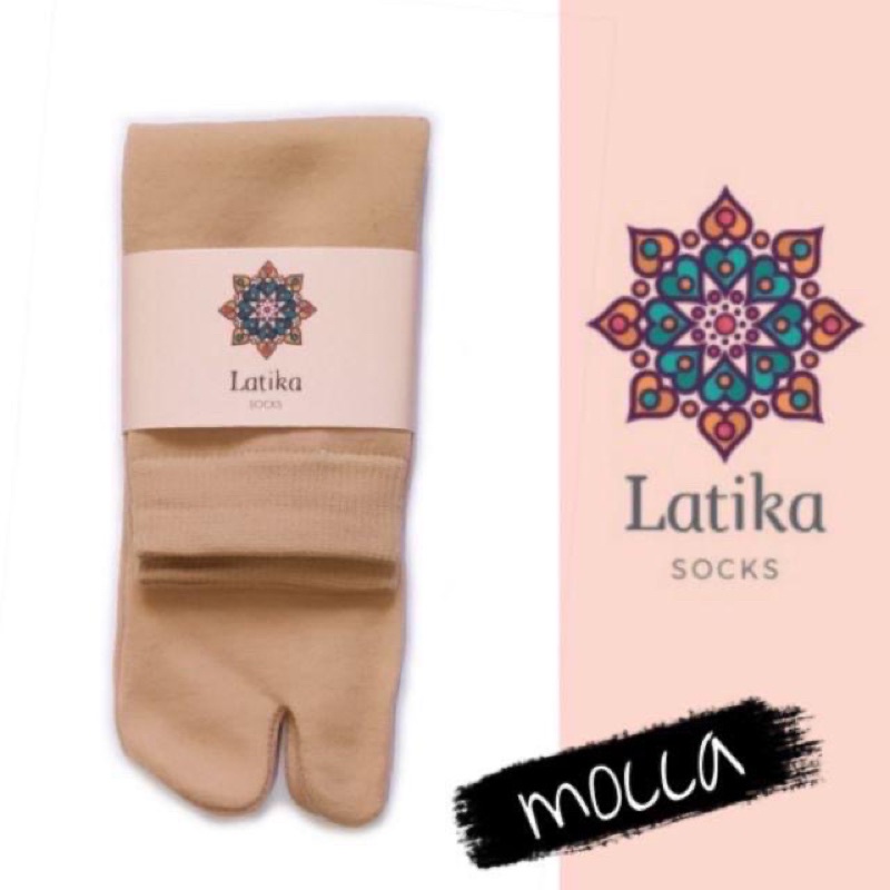 KAOS KAKI LATIKA SOKA WARNA POLOS JEMPOL LEBIH TEBAL LEBIH LEMBUT FASHION MUSLIM DEWASA ANAK MURAH