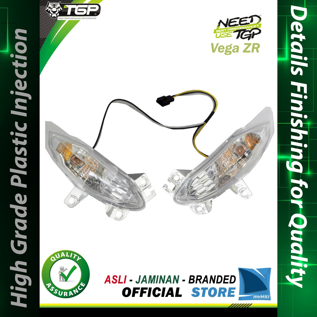 Lampu Sein Depan YAMAHA Vega ZR Kiri + Kanan KOMPLIT - L&amp;R Front Winker Lamp Assy TGP