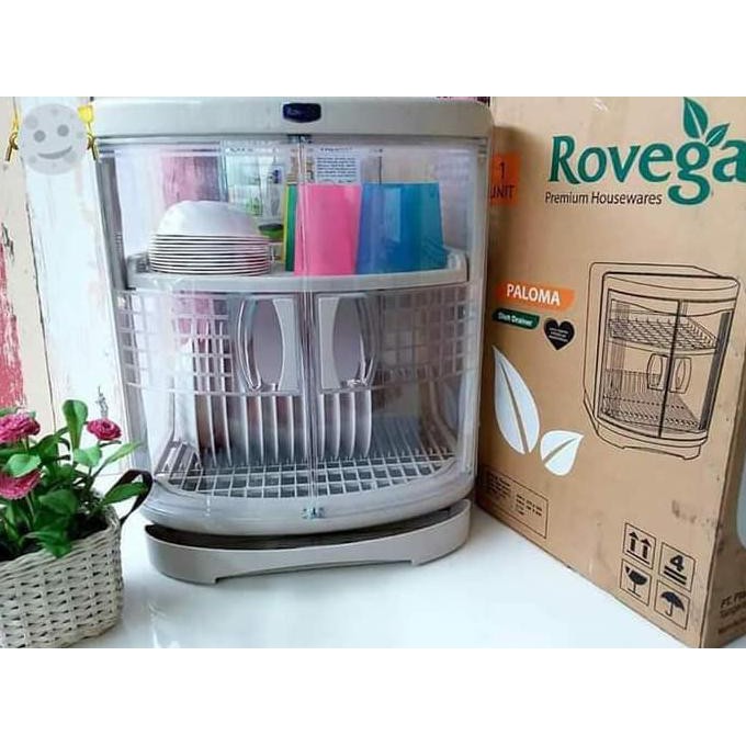 TERBARU RAK  PIRING  PLASTIK ROVEGA  PALOMA  ORIGINAL 