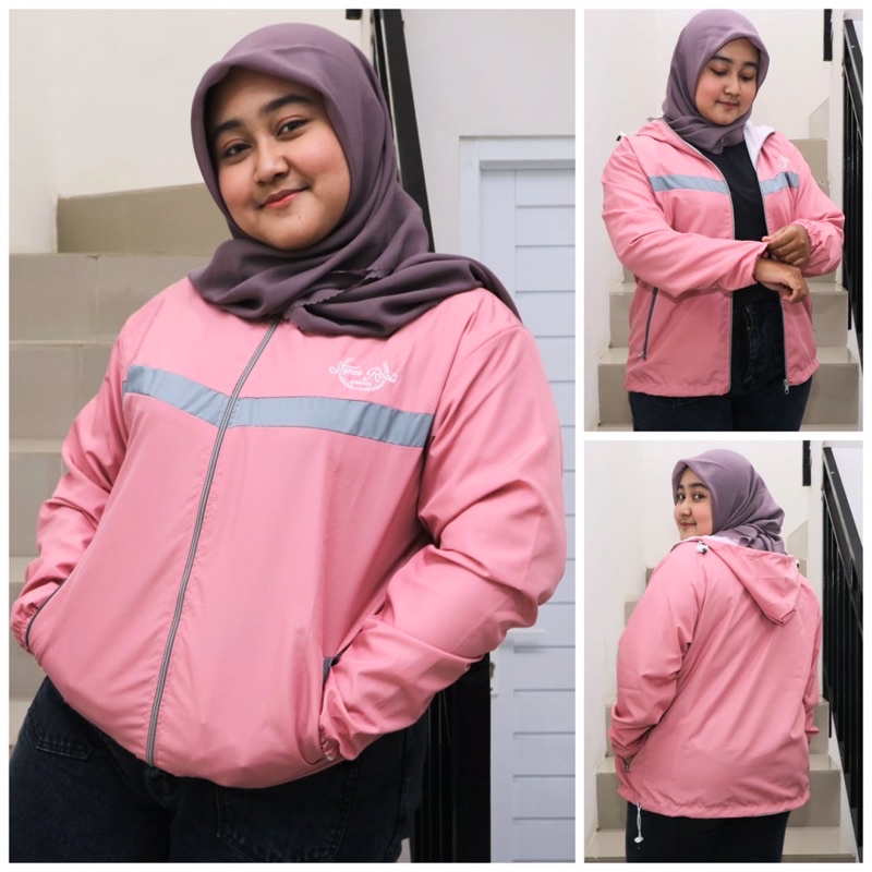 COD Jaket Parasut Wanita - Jaket Olahraga - Jaket Sepeda - Jaket Jogging - Jaket Parasut - Jaket Run