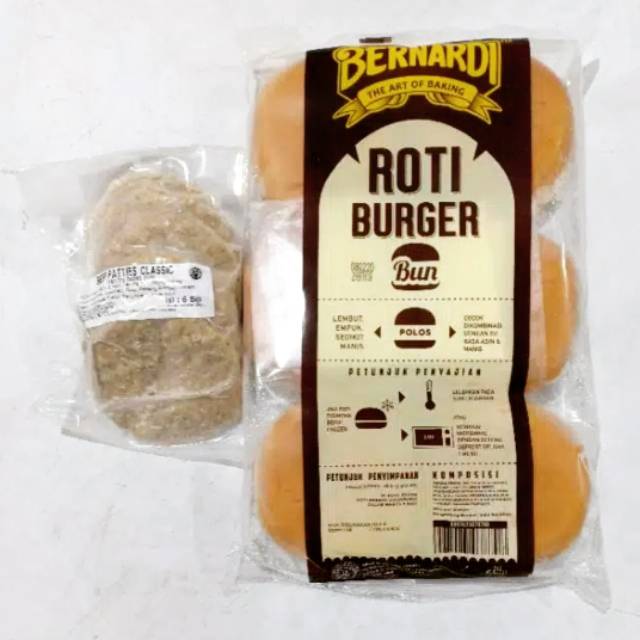 

Paket Beef Burger Bernadi Patties 500gr