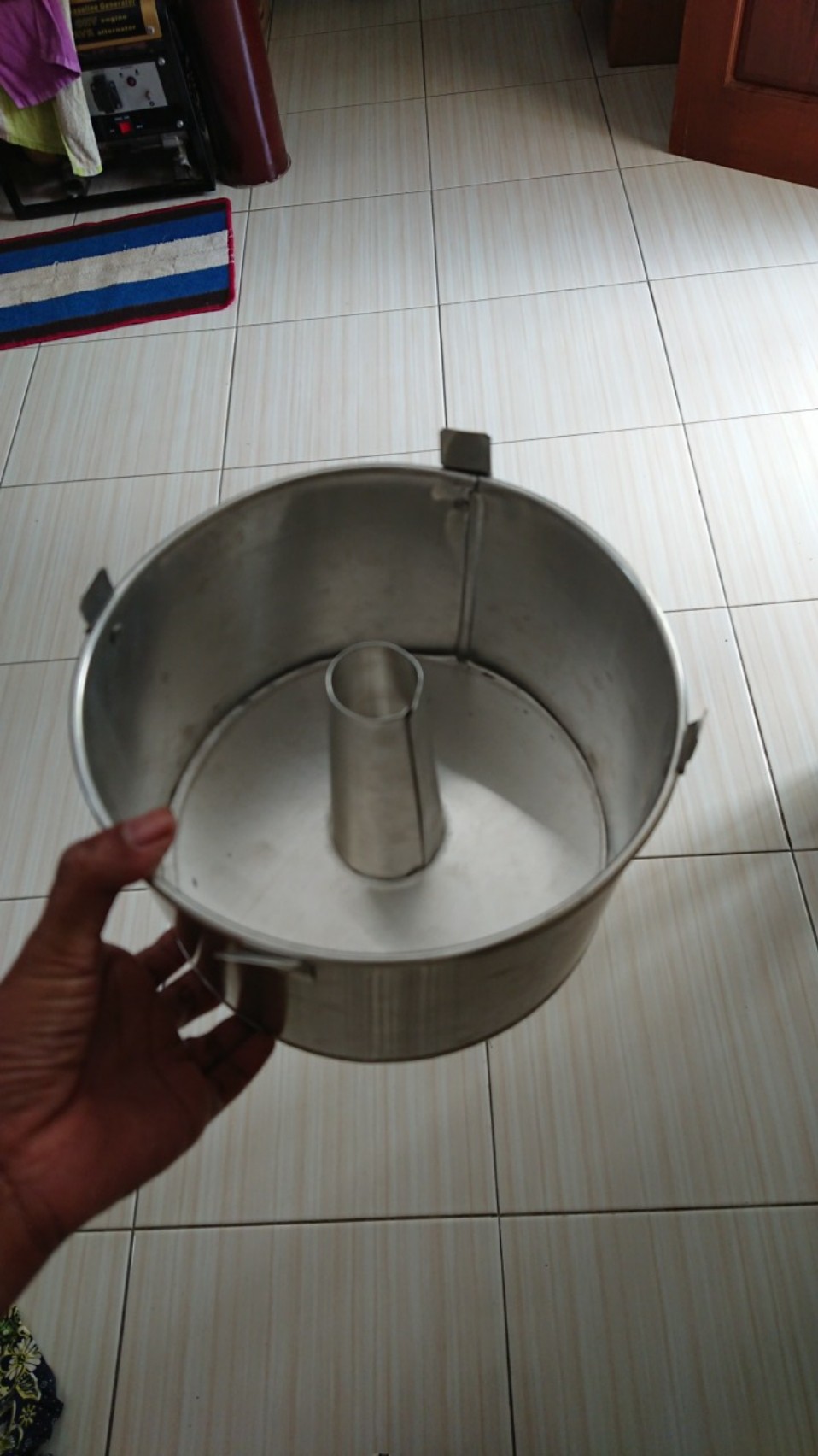 Loyang Chifon Lurus Tinggi 12cm