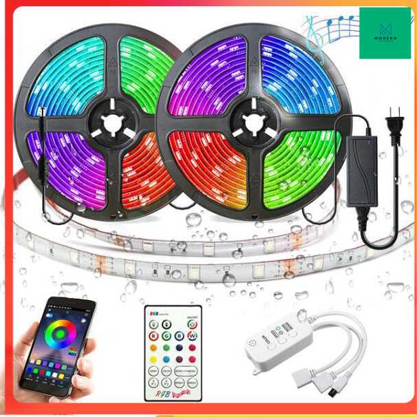 TD - CGC GOOLOOK Lampu LED Strip Disco Music Mode RGB 10M Controller+Remote GL3