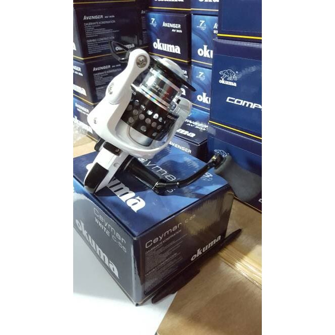 Cuci Gudang REEL OKUMA CEYMAR WHITE C-65