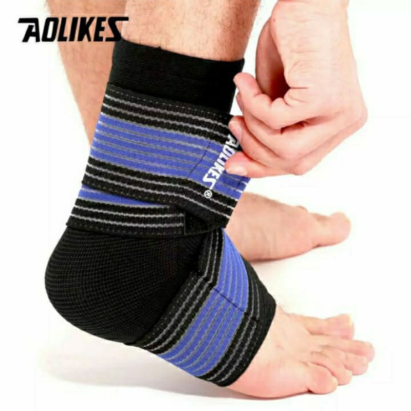 angkle support wraps aolikes 7528 engkle pad deker pelindung engkel sports olahraga fitness running