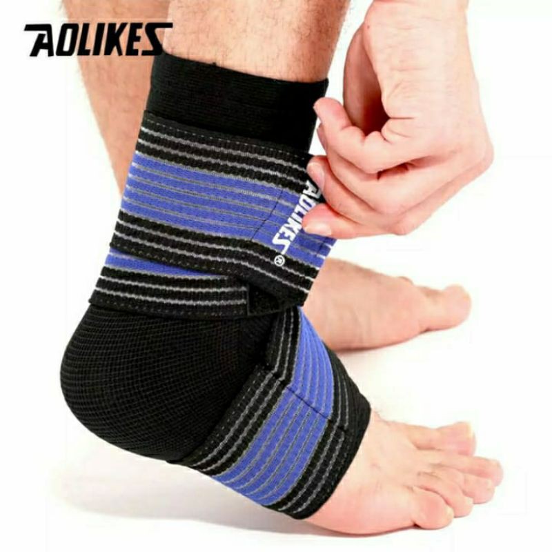 angkle support wraps aolikes 7528 engkle pad deker pelindung engkel sports olahraga fitness running