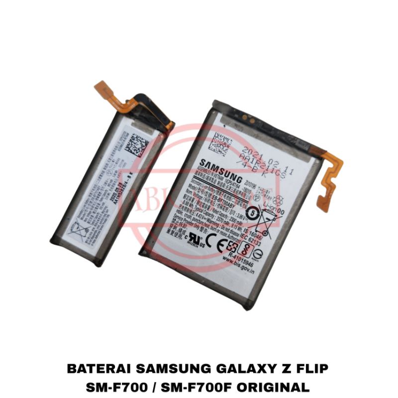 BATRE BATERAI BATTERY SAMSUNG GALAXY Z FLIP SM-F700F EB-BF700ABY / EB-BF701ABY ORIGINAL