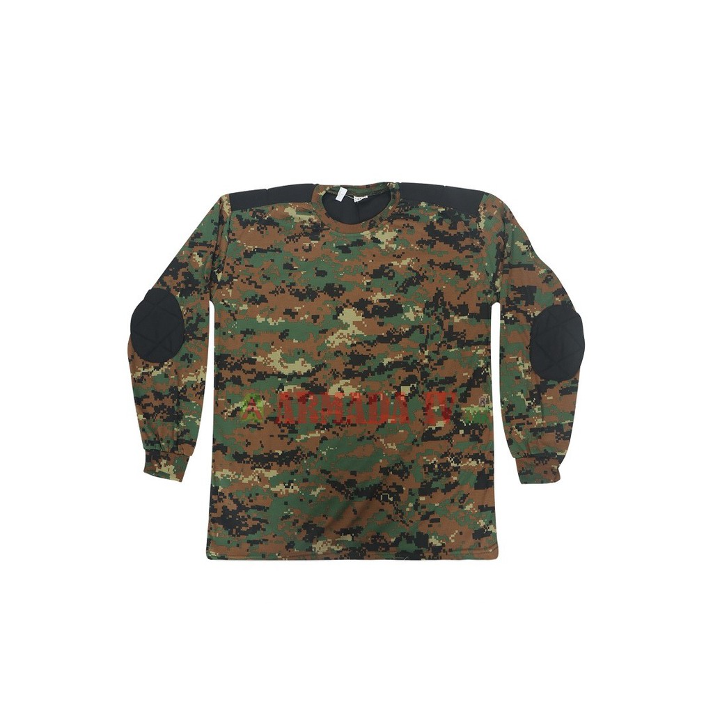 Kaos PHH Buda Lengan Panjang Loreng Marpat