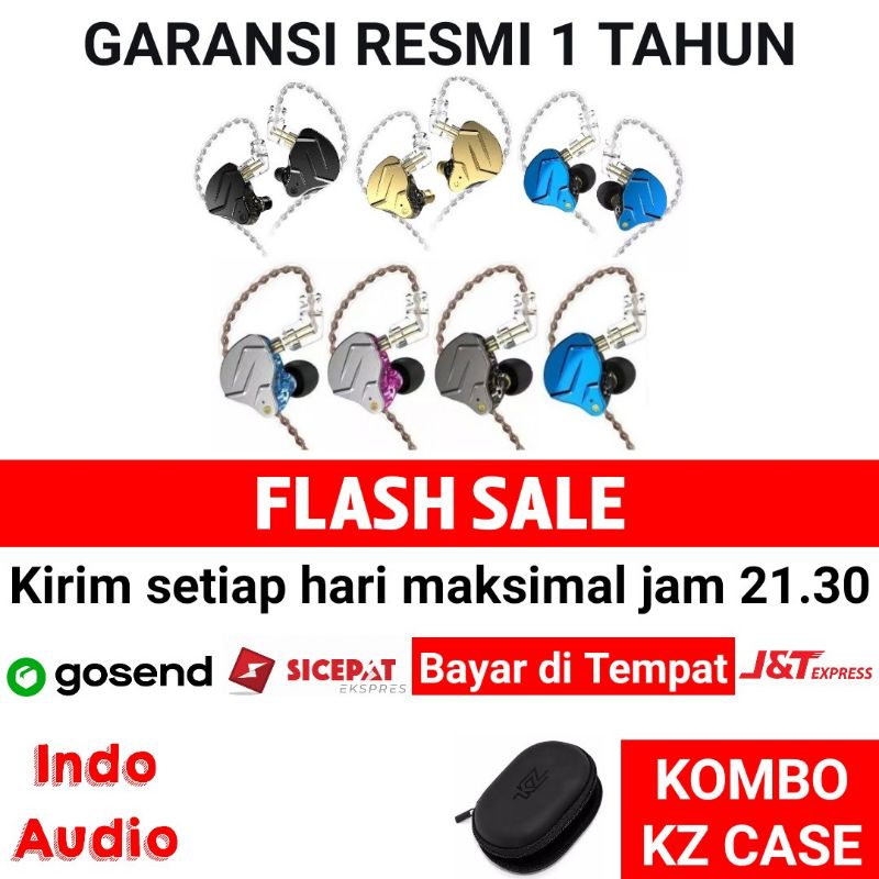 KZ ZSN Pro With Mic dan KZ ZSN PRO X With Mic In Ear Earphone