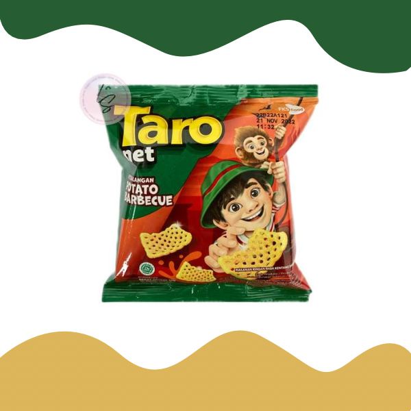 

Ciki Taro Barbeque Snack Makanan Ringan Renceng 9g