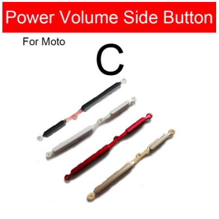 Button Tombol Power On off Volume Luar Motorola Moto C XT1754 XT1755 XT1758