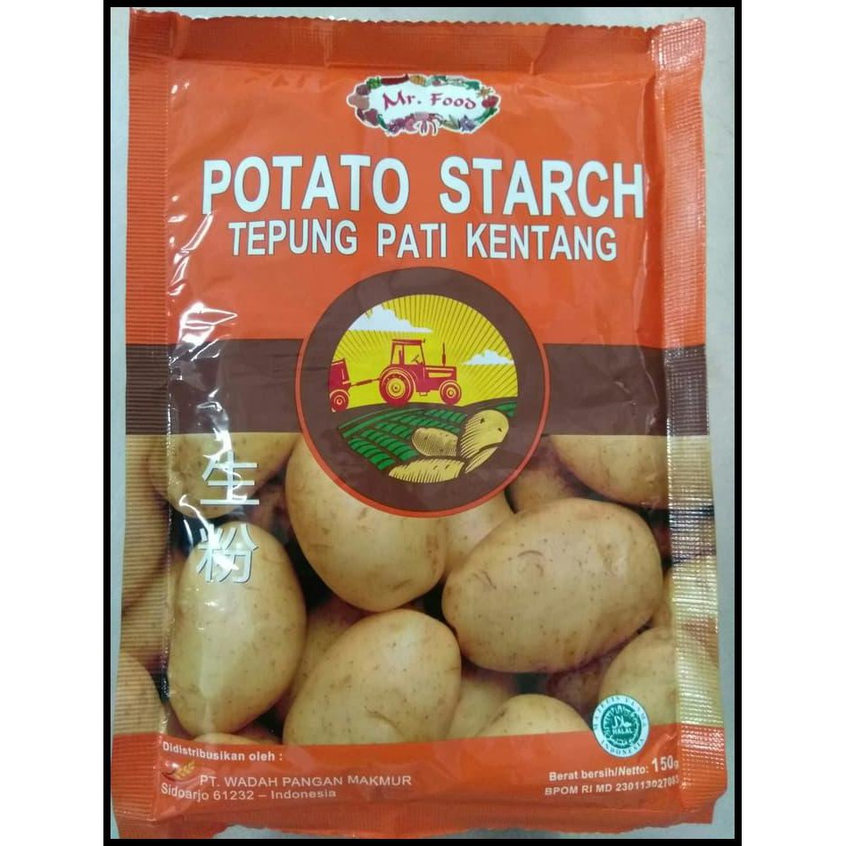 

xqi2 mr. food potato starch / tepung kentang 150g tjj9