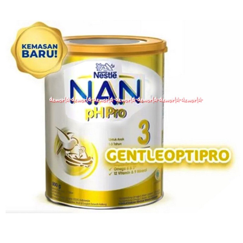 Nestle Nan PHPRO 3 800gr Susu NAN PH Pro 3 Untuk Usia 1-3tahun Kaleng Nan Ph Pro Tiga