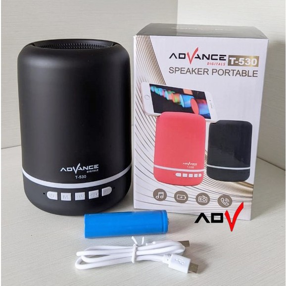 Speaker Bluetooth Advance T 530 BT Bluetooth Portable FM RADIO Music Box advance t530