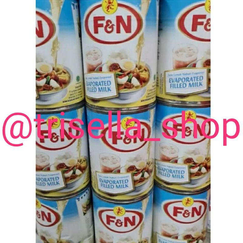 

f&n evaporated filled milk 380g