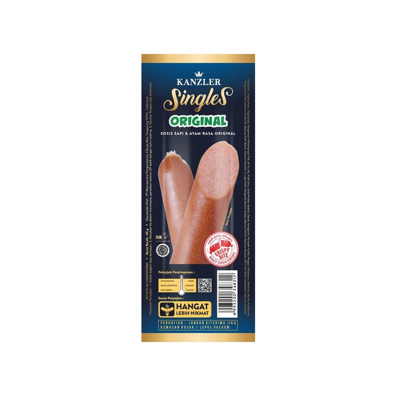 

Kanzler sosis singles original 65 gr