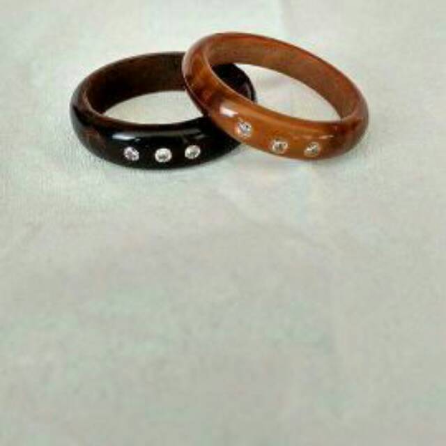 Cincin kaoka kokka kaukkah motif mata tiga bentuk ring 