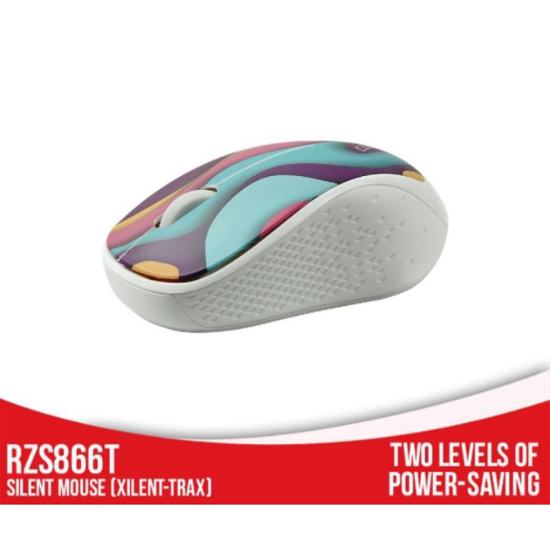 mouse cliptech Rzs 866t xilent trax wireless mouse