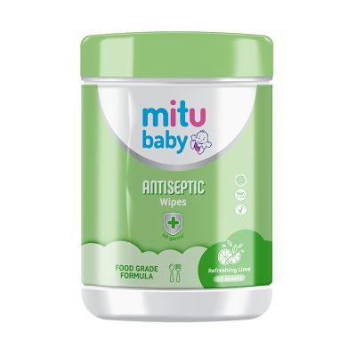 MITU Baby Tissue Bottle Antiseptic - Green 60's