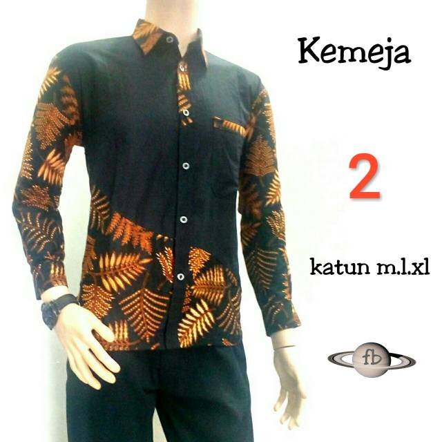 KEMEJA BATIK LENGAN PANJANG ORRIGINAL