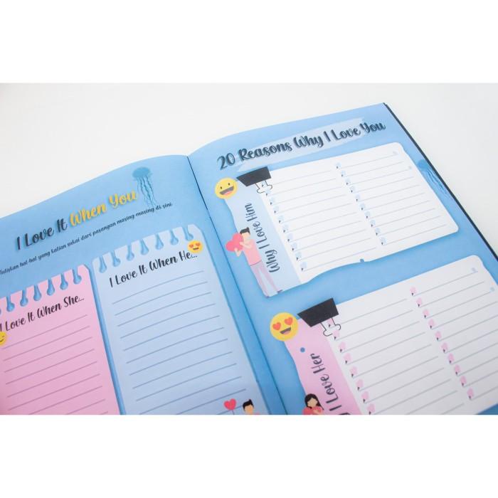

Book Couple Journal / Couple Planner / Diary Pasangan / Hadiah Notebook