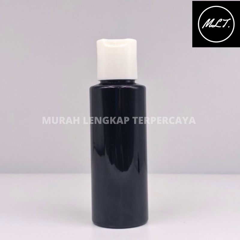 BOTOL PRES TOP PRESS ON 100ML RF HITAM / BOTOL RF 100 ML HITAM PRES ON PRESSTOP DISCTOP DISC TOP