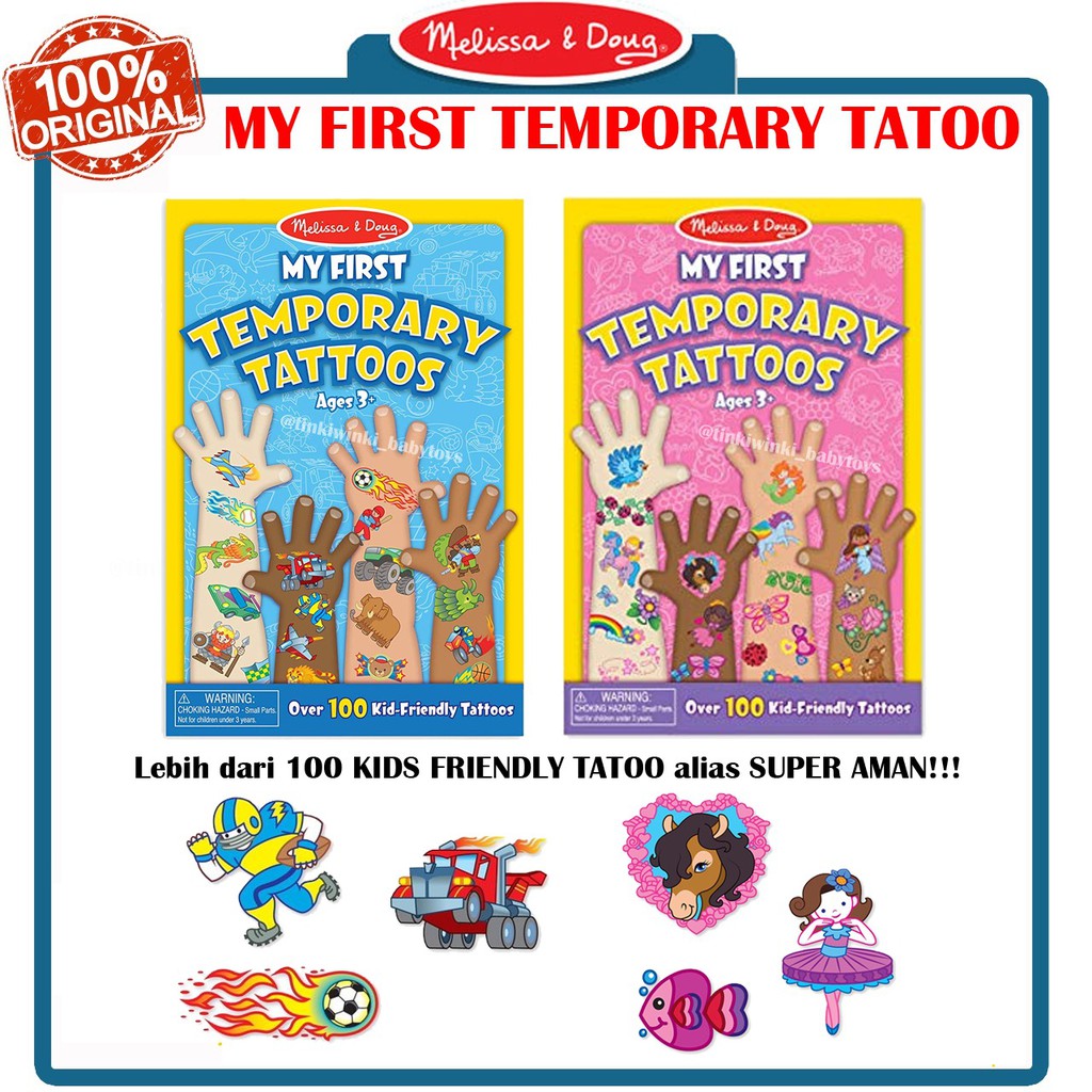 Melissa and doug TEMPORARY TATOO