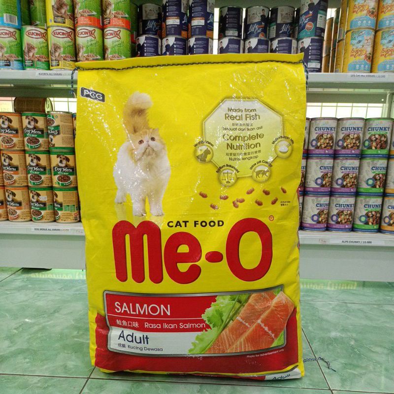 GRAB/GOJEK MEO SALMON ADULT 7KG / MAKANAN KUCING DEWASA MEO